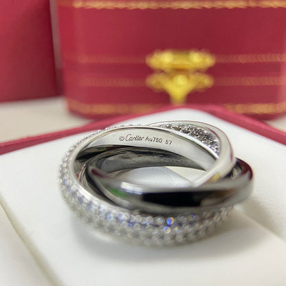 [Cadisa] TRINITY 3.2MM RING BLACK CERAMIC