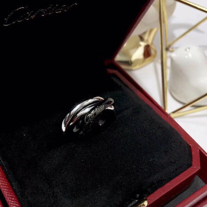 [Cadisa] TRINITY 3.2MM RING BLACK CERAMIC