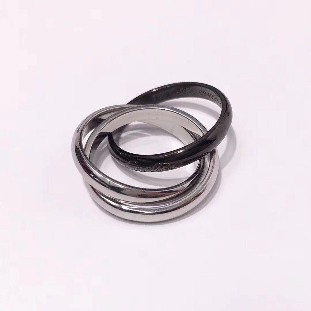 [Cadisa] TRINITY 3.2MM RING BLACK CERAMIC