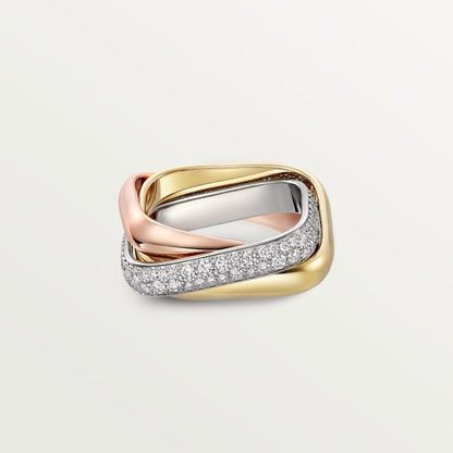 [Cadisa] TRINITY 3.5MM CUSHION RING COLLECTION