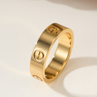 [Cadisa] LOVE RING 5.5MM NO DIAMOND