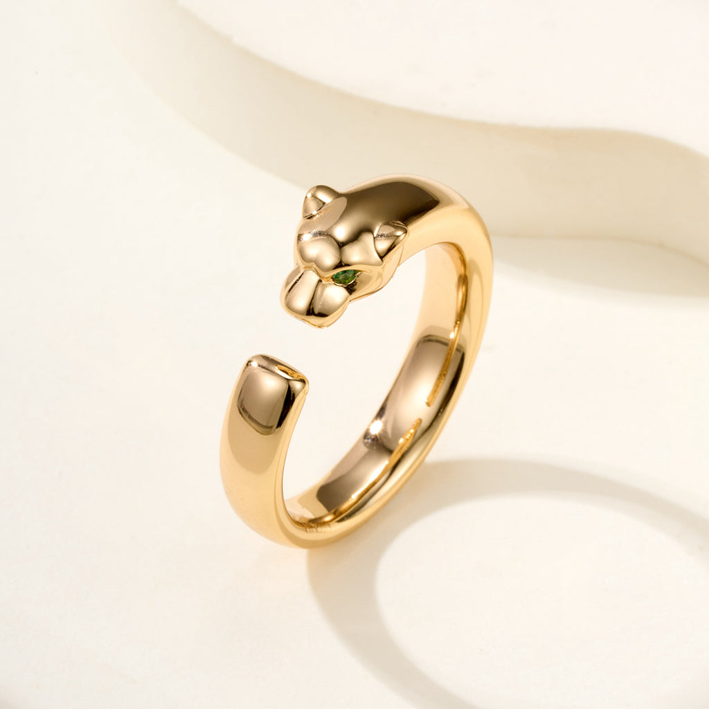 [Cadisa] PANTHERE NO DIAMOND SMALL RING