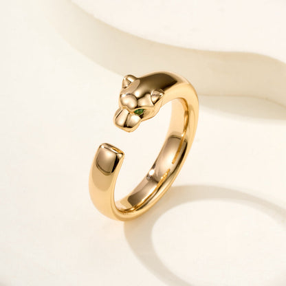 [Cadisa] PANTHERE NO DIAMOND SMALL RING