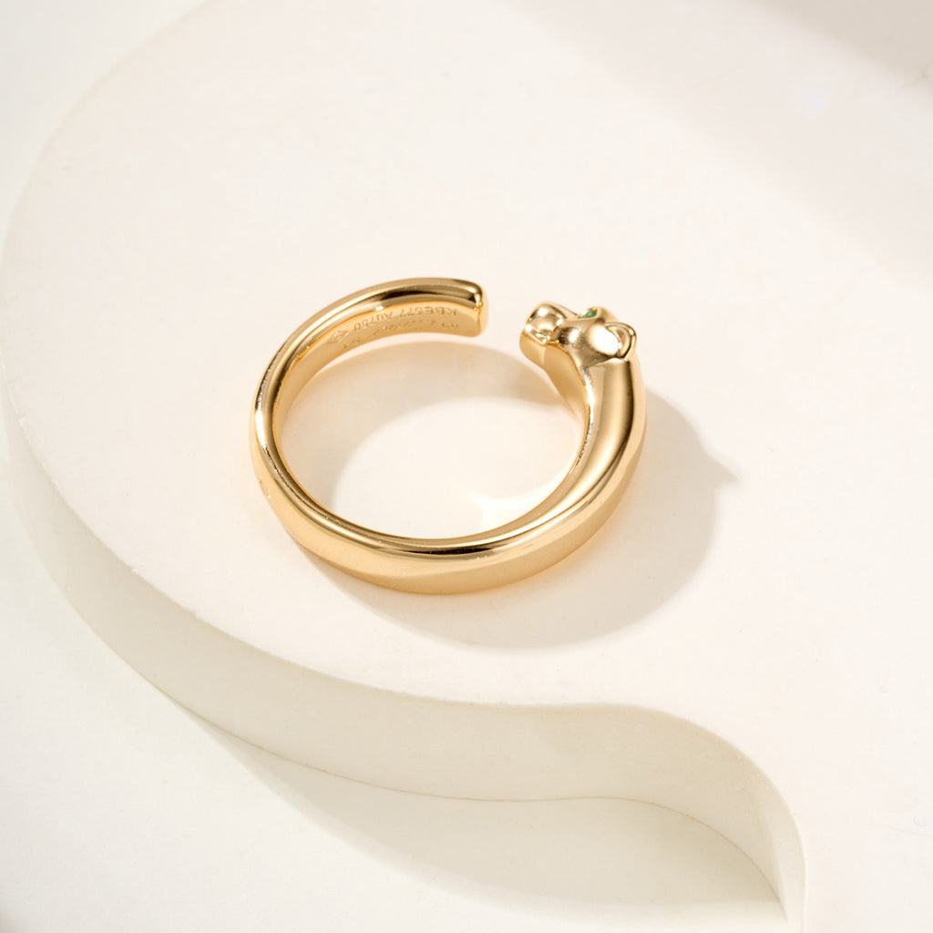 [Cadisa] PANTHERE NO DIAMOND SMALL RING
