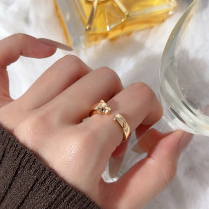 [Cadisa] PANTHERE NO DIAMOND SMALL RING