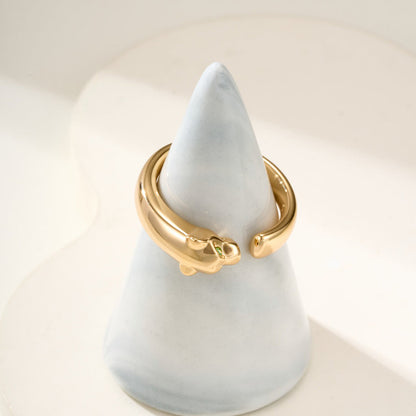 [Cadisa] PANTHERE NO DIAMOND SMALL RING