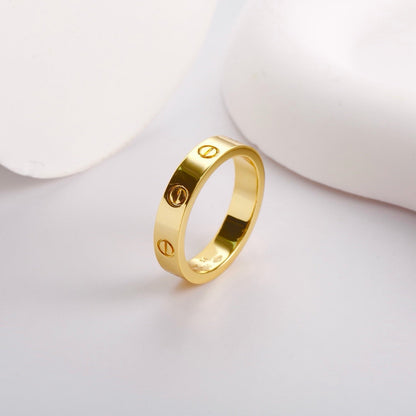[Cadisa] LOVE RING 3.6 MM NO DIAMOND