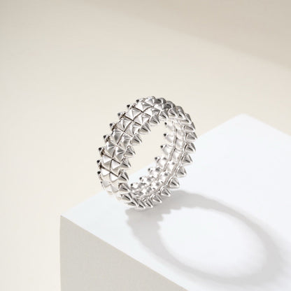 [Cadisa] CLASH 9.2MM DOUBLE ROW RING