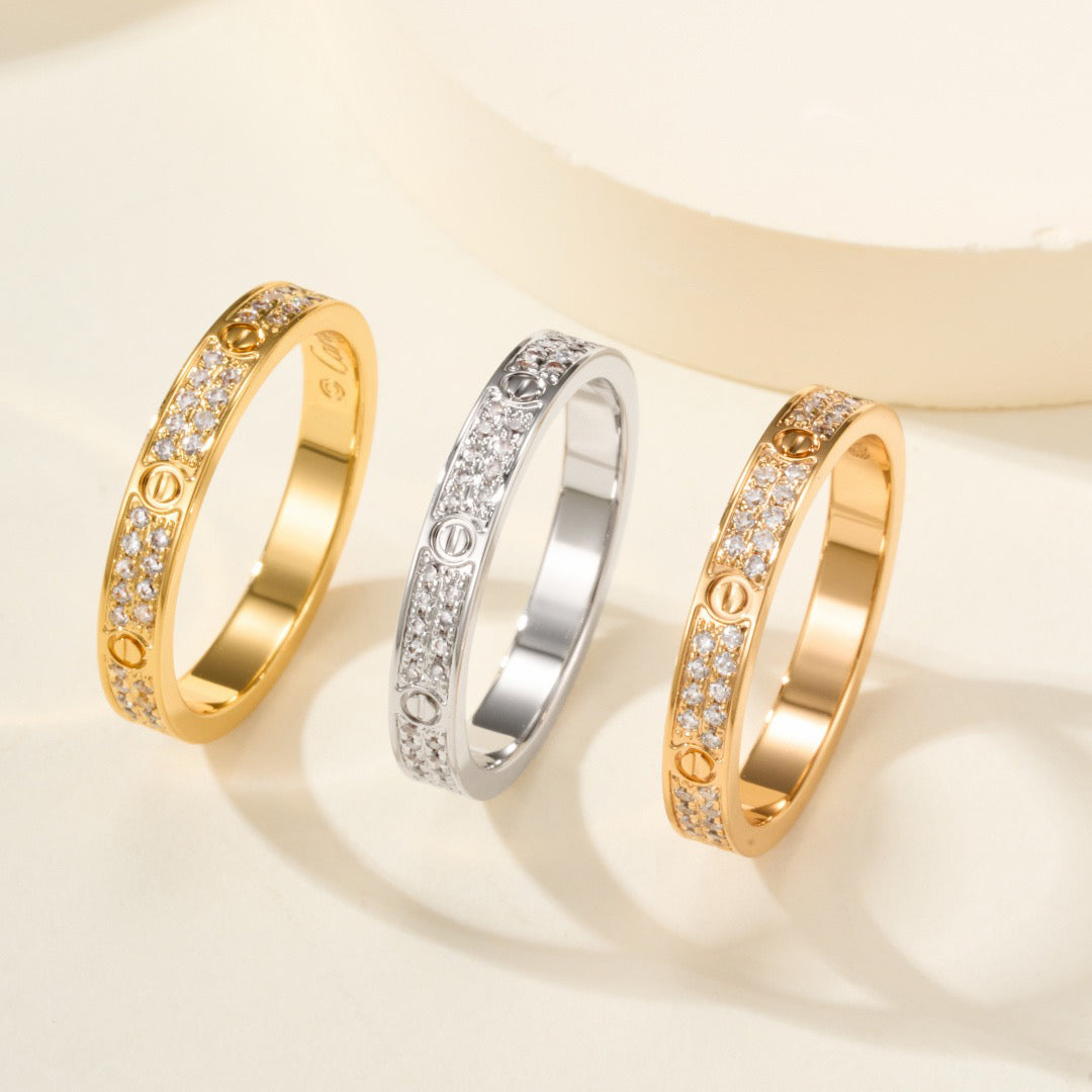 [Cadisa] LOVE RING 2.65MM DIAMOND