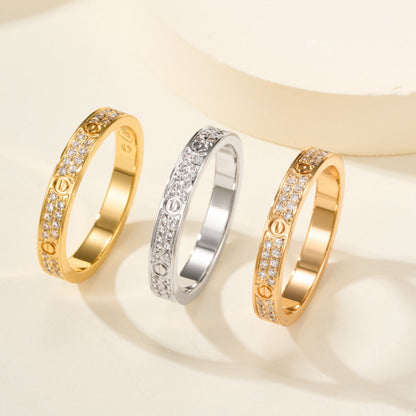[Cadisa] LOVE RING 2.65MM DIAMOND