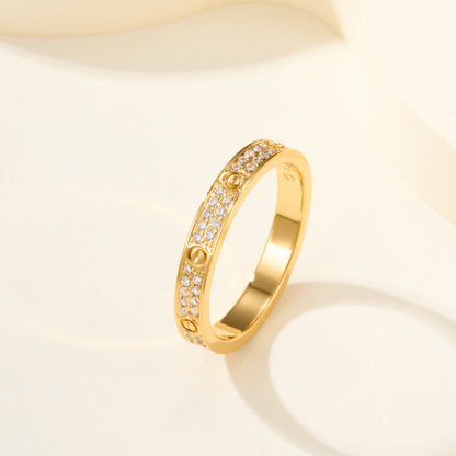 [Cadisa] LOVE RING 2.65MM DIAMOND