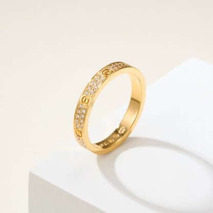 [Cadisa] LOVE RING 2.65MM DIAMOND
