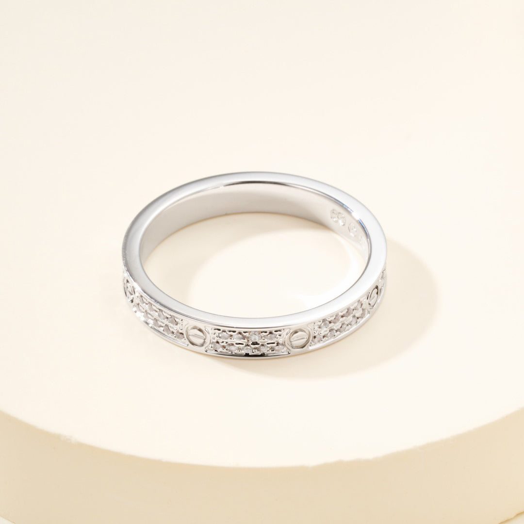 [Cadisa] LOVE RING 2.65MM DIAMOND