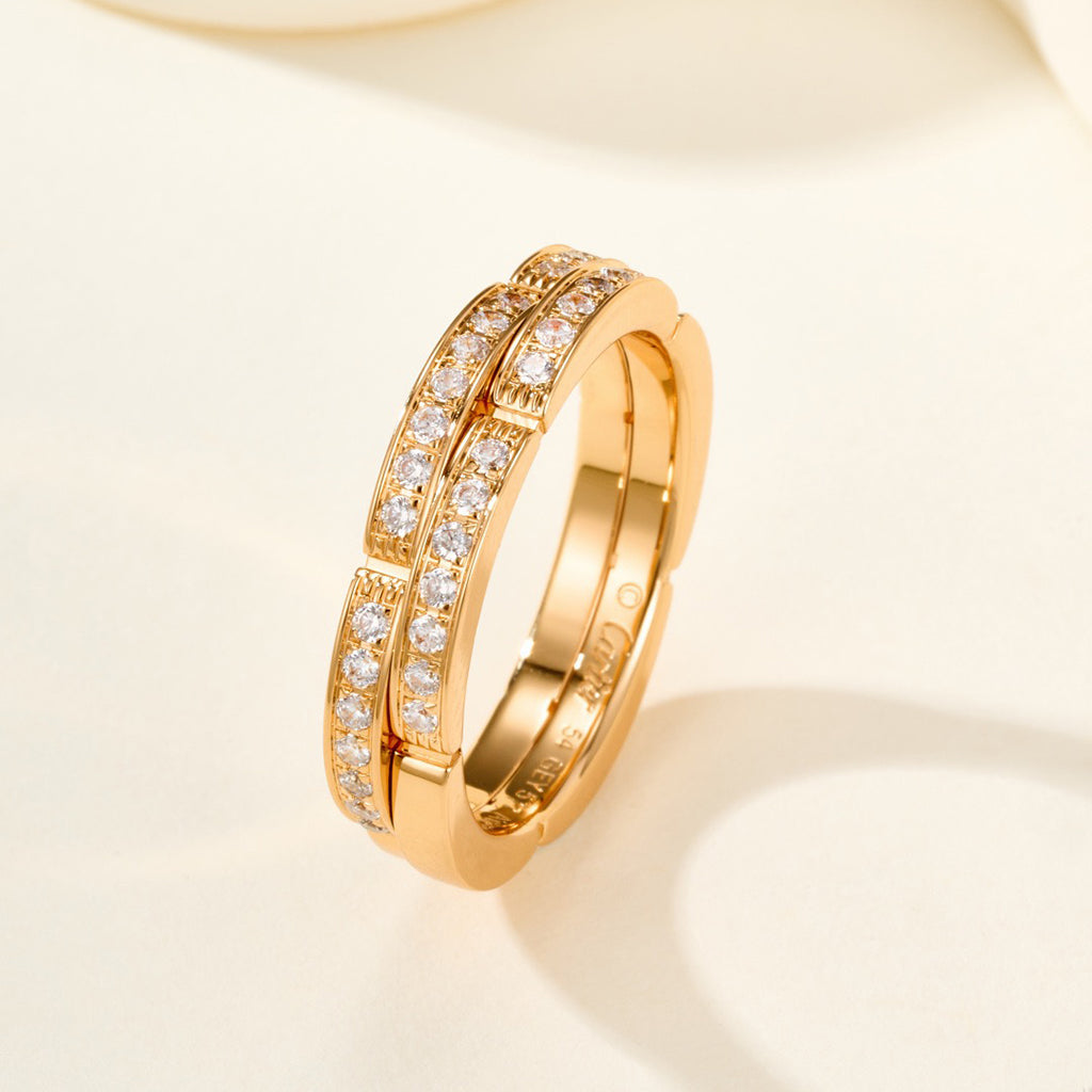 [Cadisa] MAILLON PANTHERE DIAMOND RING