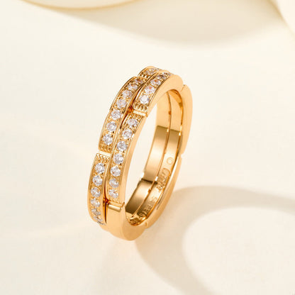 [Cadisa] MAILLON PANTHERE DIAMOND RING