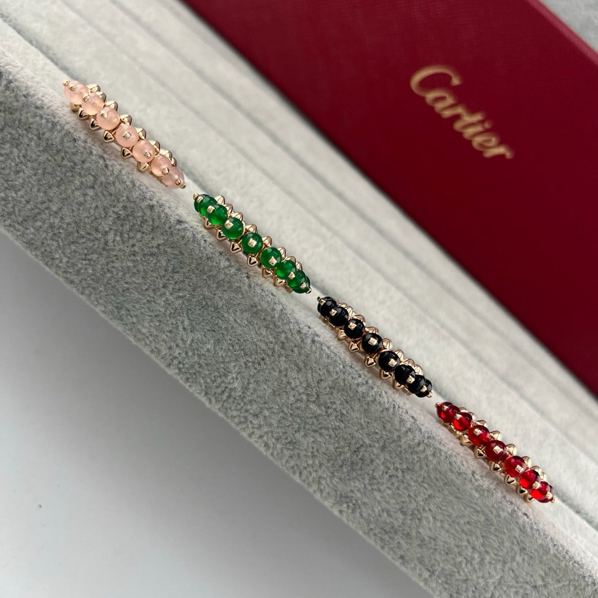 [Cadisa] CLASH 7.9MM AGATE CHALCEDONY RING