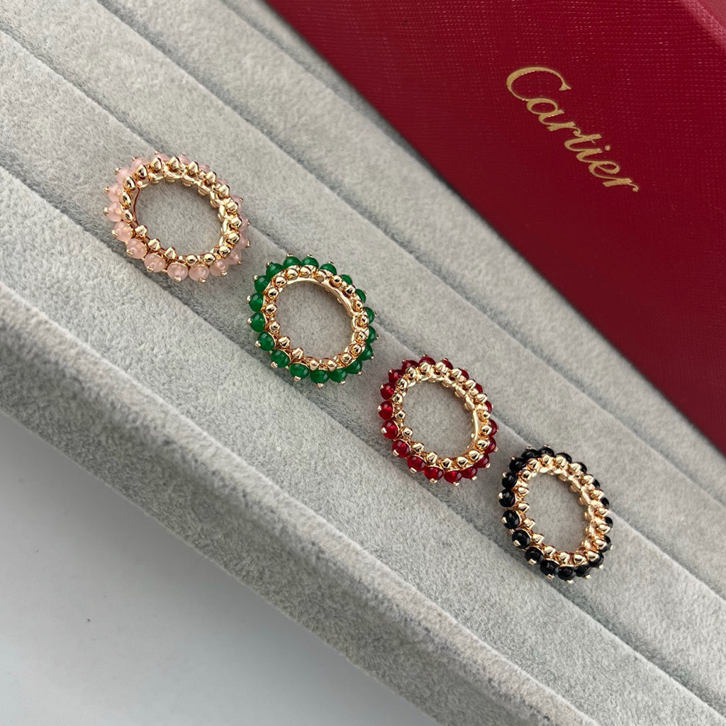 [Cadisa] CLASH 7.9MM AGATE CHALCEDONY RING