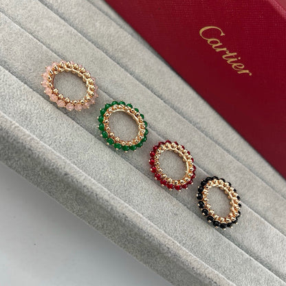[Cadisa] CLASH 7.9MM AGATE CHALCEDONY RING