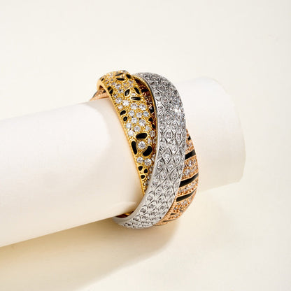 [Cadisa] TRINITY  RING LEOPARD PRINT