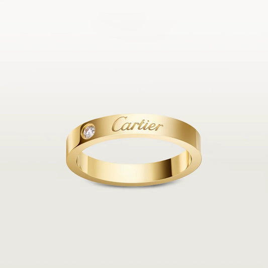 [Cadisa] LOVE RING 4MM 1 DIAMOND