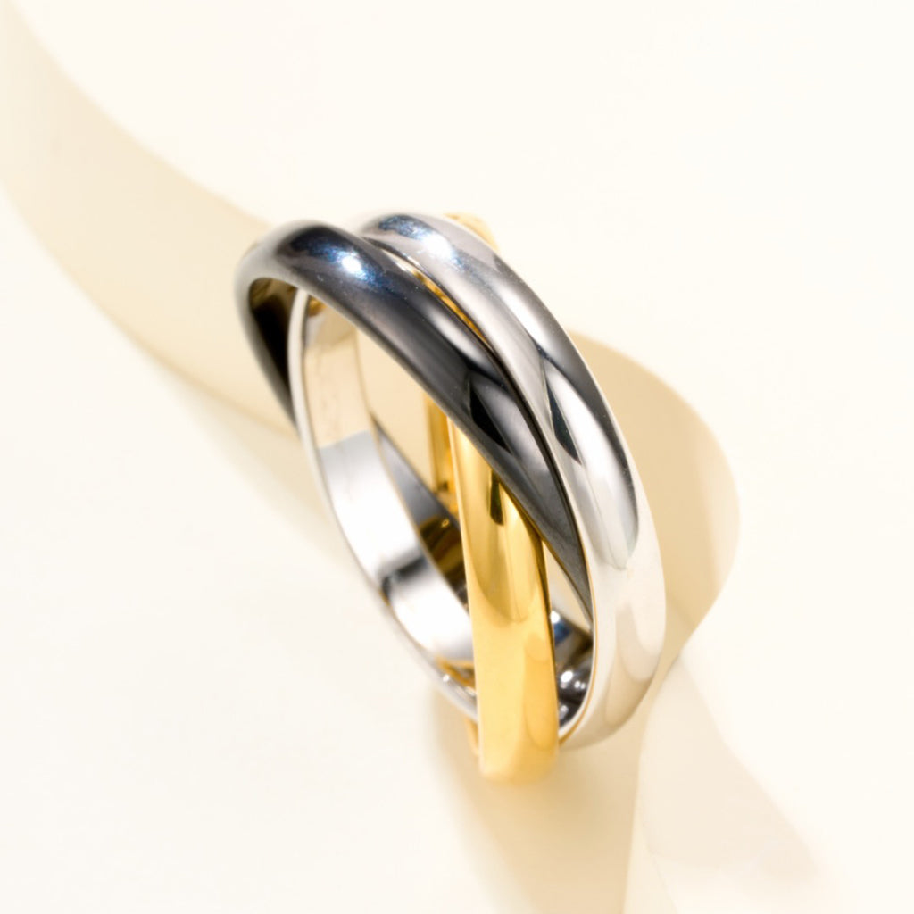 [Cadisa] TRINITY 3.2MM RING BLACK CERAMIC