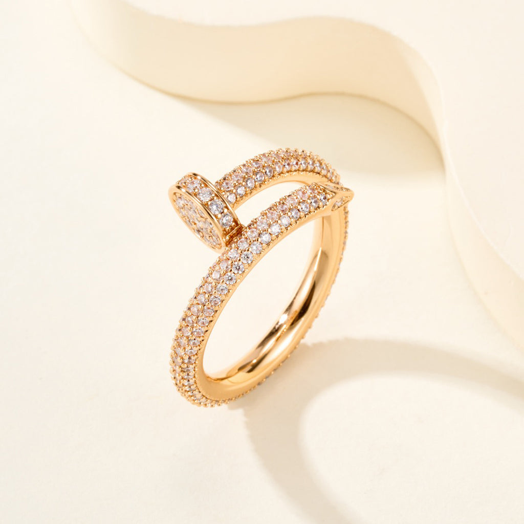 [Cadisa] JUSTE RING 2.6MM FULL DIAMOND