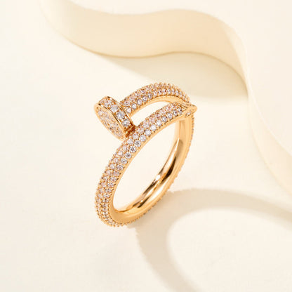 [Cadisa] JUSTE RING 2.6MM FULL DIAMOND