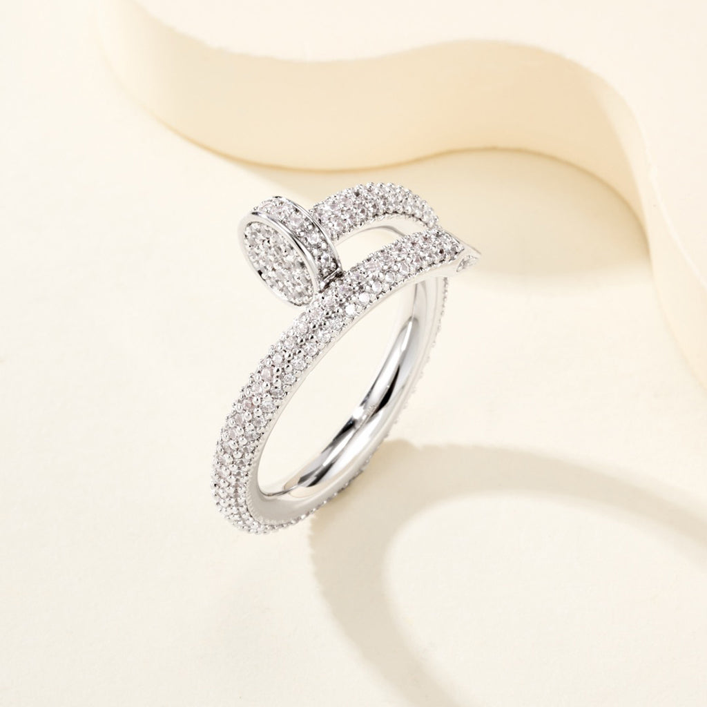 [Cadisa] JUSTE RING 2.6MM FULL DIAMOND