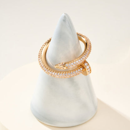 [Cadisa] JUSTE RING 2.6MM FULL DIAMOND