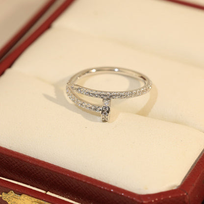 [Cadisa] JUSTE 1.8MM FULL DIAMOND RING