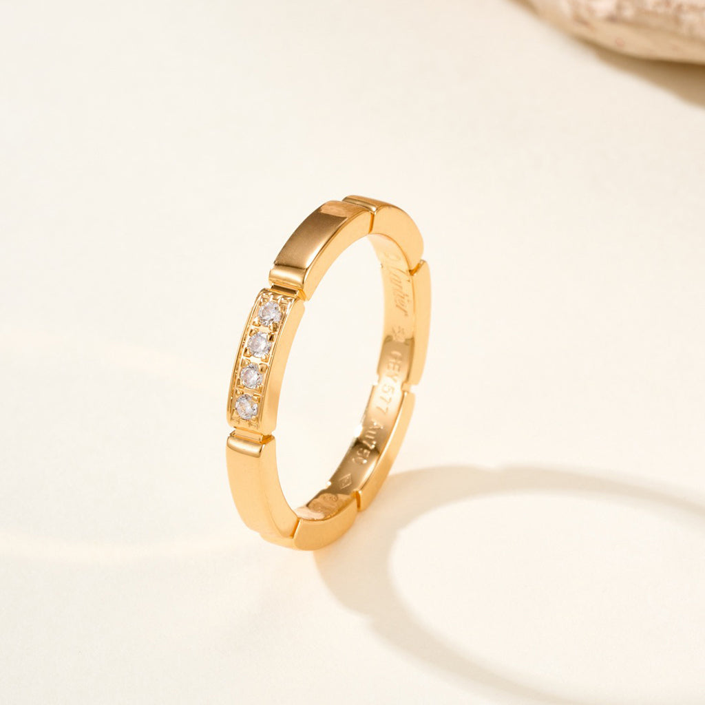[Cadisa] MAILLON PANTHERE 4 DIAMOND RING