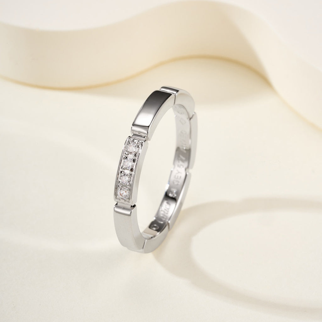 [Cadisa] MAILLON PANTHERE 4 DIAMOND RING