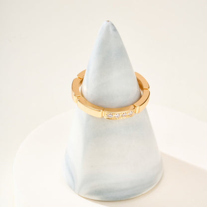 [Cadisa] MAILLON PANTHERE 4 DIAMOND RING