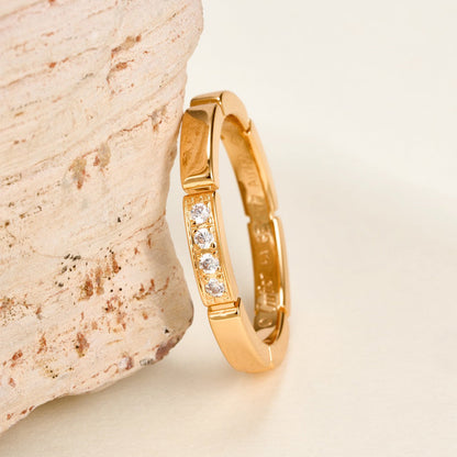 [Cadisa] MAILLON PANTHERE 4 DIAMOND RING