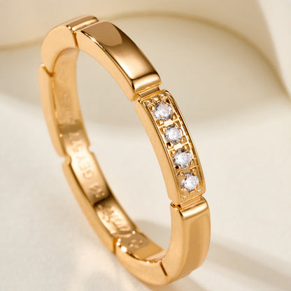 [Cadisa] MAILLON PANTHERE 4 DIAMOND RING