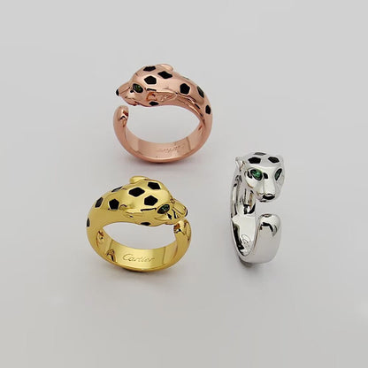 [Cadisa] PANTHERE SPOTTED MEDIUM RING