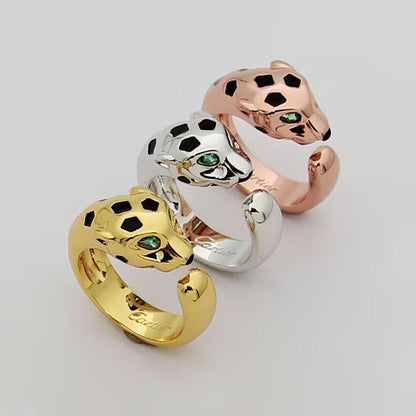 [Cadisa] PANTHERE SPOTTED MEDIUM RING
