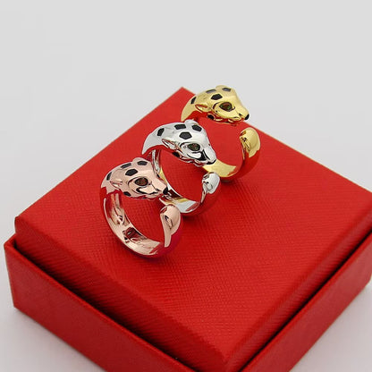 [Cadisa] PANTHERE SPOTTED MEDIUM RING