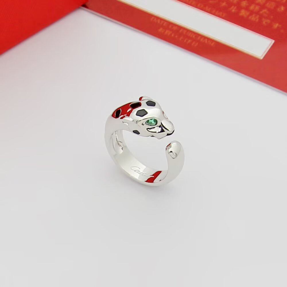 [Cadisa] PANTHERE SPOTTED MEDIUM RING