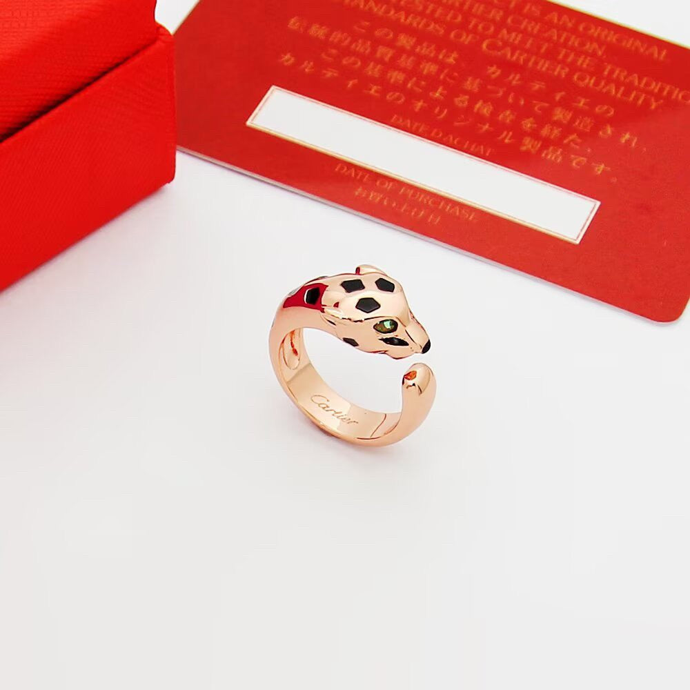 [Cadisa] PANTHERE SPOTTED MEDIUM RING
