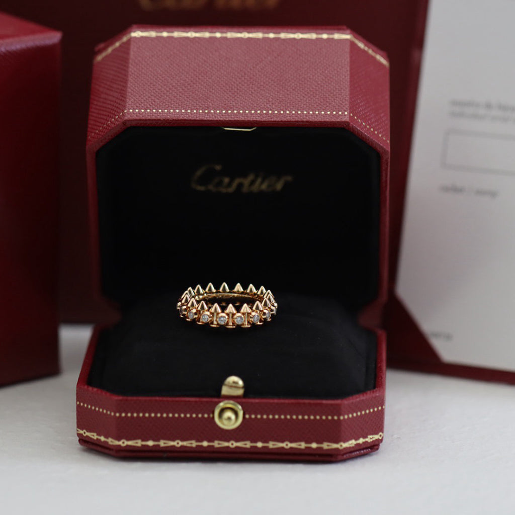 [Cadisa] CLASH 6.8MM DIAMOND MEDIUM RING