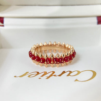 [Cadisa] CLASH 7.9MM AGATE CHALCEDONY RING