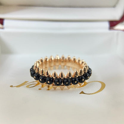 [Cadisa] CLASH 7.9MM AGATE CHALCEDONY RING
