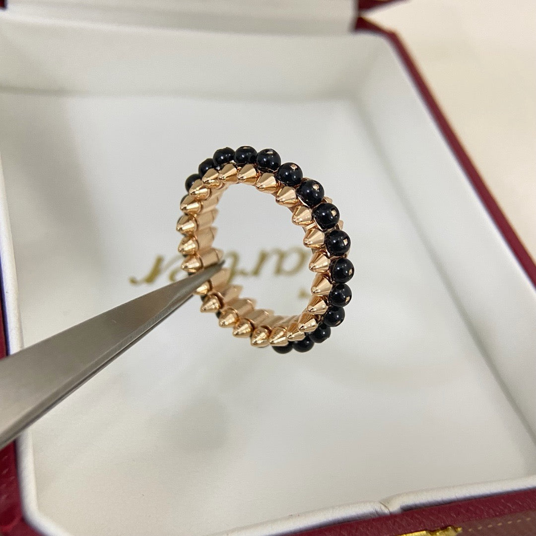 [Cadisa] CLASH 7.9MM AGATE CHALCEDONY RING
