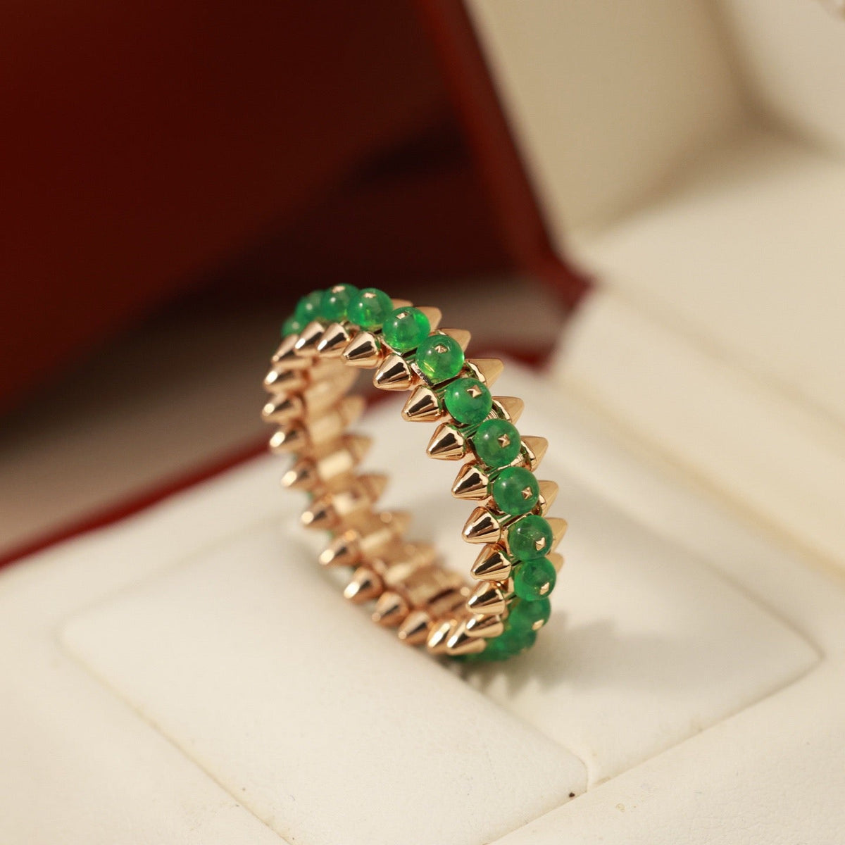 [Cadisa] CLASH 7.9MM AGATE CHALCEDONY RING