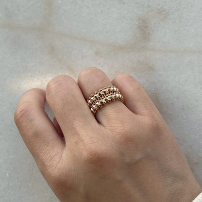 [Cadisa] CLASH 9.2MM DOUBLE ROW RING