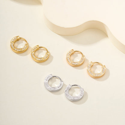 [Cadisa] LOVE DIAMOND EARRINGS