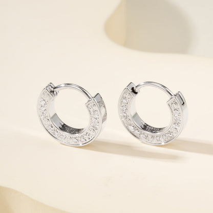 [Cadisa] LOVE DIAMOND EARRINGS