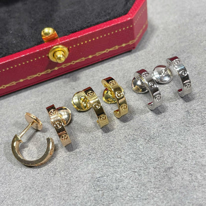 [Cadisa] LOVE EARRINGS 2.65 MM NO DIAMOND SMALL