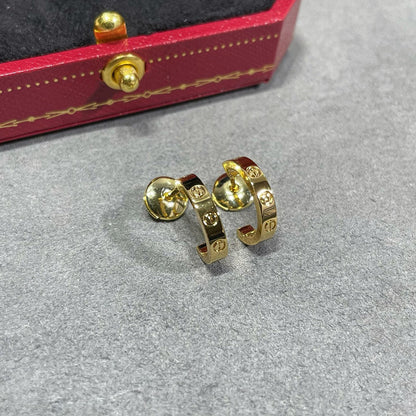 [Cadisa] LOVE EARRINGS 2.65 MM NO DIAMOND SMALL